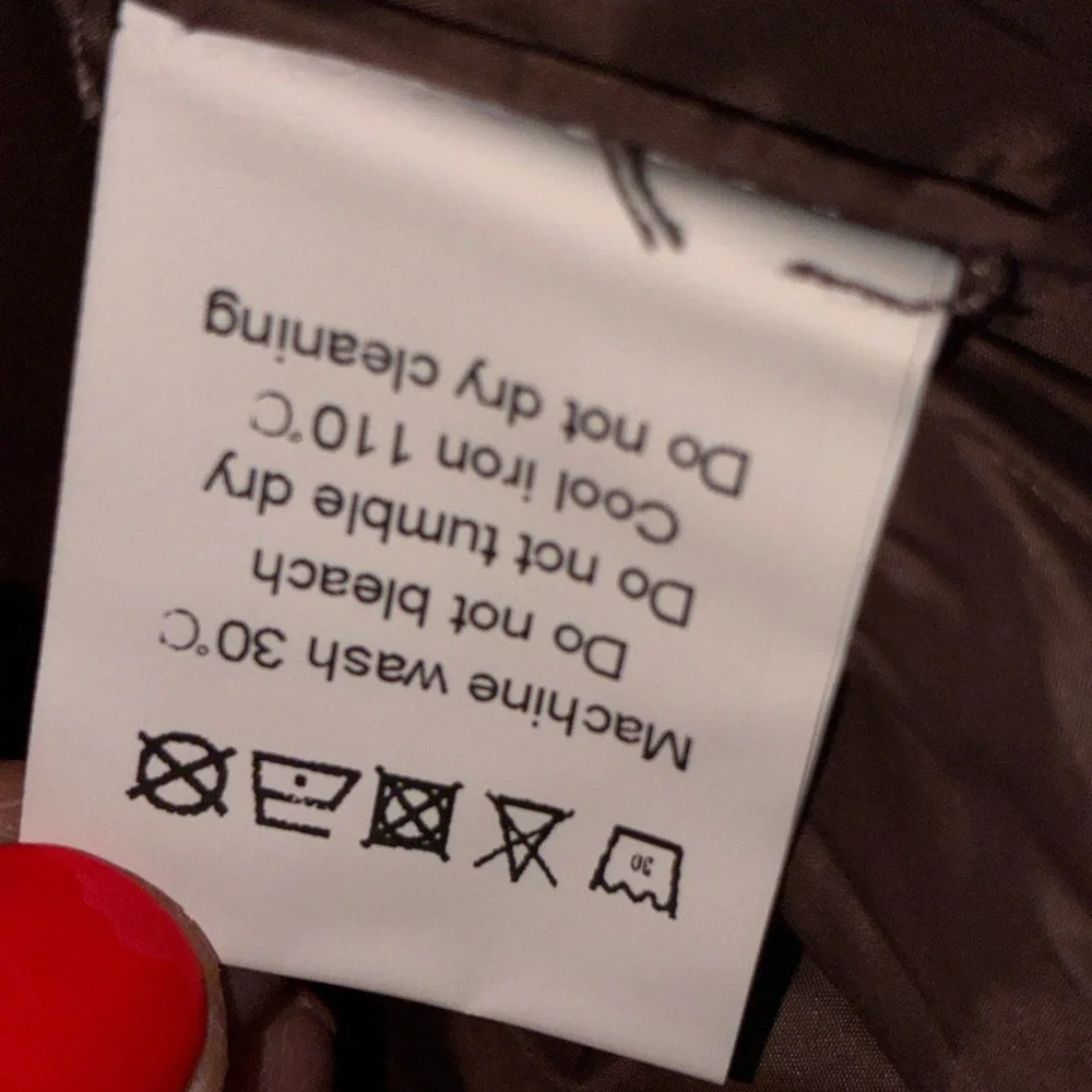 Seta‎ T Crop Brown Puffer Jacket Sz M EUC